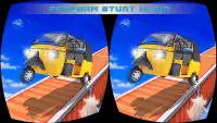 Vr Tuk Tuk Auto Rickshaw – Impossible Sky Stunts Screen Shot 0