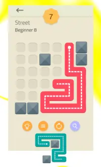 Street 7 - one-line puzzle game Screen Shot 0