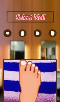 Foot Nails Art - Permainan Screen Shot 1