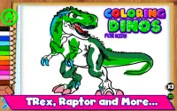 Coloreemos Los Dinosaurios juego para niños Screen Shot 7