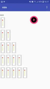 Nim - Classic Simple Matchstick Game Screen Shot 1