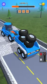 Driving Wheels 3D Screen Shot 1