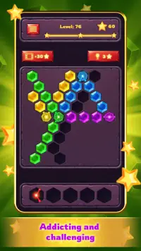 Amazing Sticky Hex – Hexa Block Puzzle Games Screen Shot 6