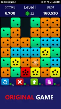 Crazy 7 - Puzzle Game - Merge Tiles Screen Shot 1