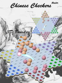 Chinese Checkers Master - 3D Chequers Chess Screen Shot 11