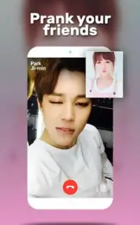 Video Call from BTS Jimin Screen Shot 2