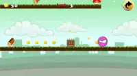 Pinky Ball 4 : Runner Screen Shot 1