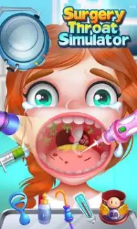 喉の手術シミュレータ - 無料ドクターゲーム Screen Shot 0