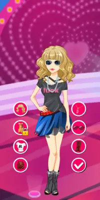 Super Star Dress Up Screen Shot 0