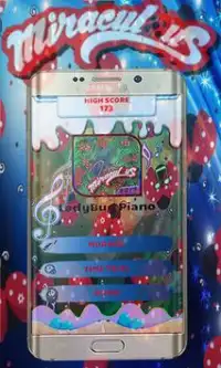 🎹 LadyBug "Miraculous" Piano music Game Screen Shot 1