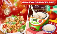 Jeu de cuisine Crispy Noodles Maker: Chowmein Food Screen Shot 0