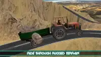 Real Tractor Cargo Transport : Offroad 3D Sim 2017 Screen Shot 4