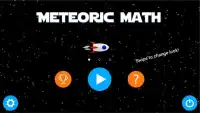 Meteoric Math Screen Shot 0