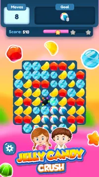 Smash Jelly Candy puzzle game Screen Shot 3