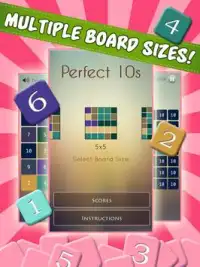 Perfect 10s Lite - Logic Game Screen Shot 5