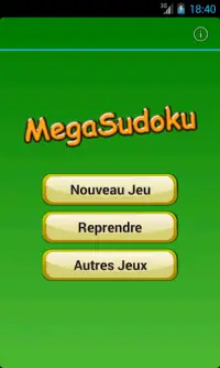 Sudoku Mega Français Screen Shot 2