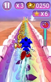 Subway Super Sonic Run Screen Shot 2