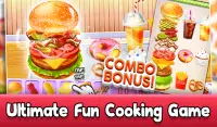 burger chef mania gila street food cooking game Screen Shot 5
