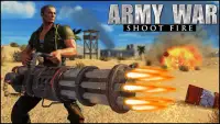ปืนจำลองเกม 2020 ออฟไลน์: ปืน ทหาร เก การยิง เกม Screen Shot 0