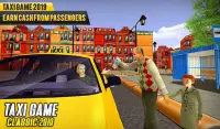 Stadt-Taxi-Fahrsimulator: Yellow Cab Parking Screen Shot 4