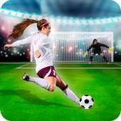 Shoot Goal - Girl Soccer