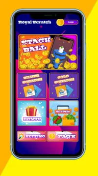 Royale Scratch - Play And Win, Scratch Card To Win Screen Shot 0