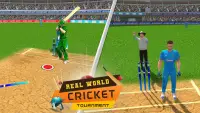 Real World Cricket Tournament  Screen Shot 1