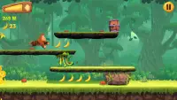 Banana Kong 2: jeu de course Screen Shot 0