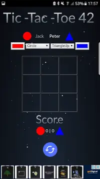 Tic-Tac-Toe 42 Screen Shot 1