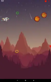 Flying Astronaut Game: 1  Kids simple fun game Screen Shot 3