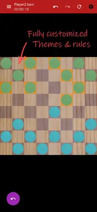 Ultimate Checkers Screen Shot 2