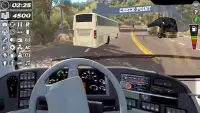 ônibus dirigindo simulador Screen Shot 2