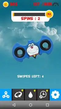 Doraemon Fidget spinner Screen Shot 0
