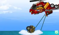트리케라무스 - 합체! 다이노 로봇 : 공룡 조립 게임 Screen Shot 2