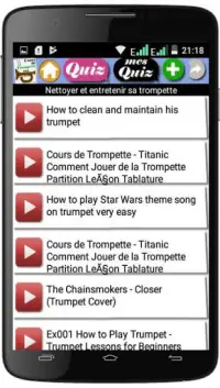 Cours de trompette Screen Shot 3