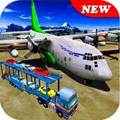 Cars Cargo and Parking Plane: Flight Simulator