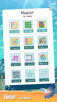 Puzzle-Aquarium Screen Shot 2