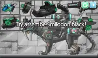 Dino Robot - Smilodon Black Screen Shot 0