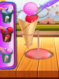 Игры приготовлении мороженого Screen Shot 12