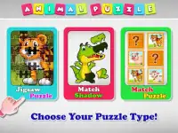 Animals Jigsaw Puzzle for Kids: Preschool Screen Shot 0