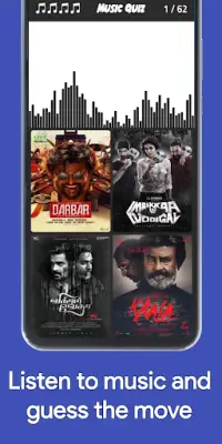Music Quiz - Tamil : Movie Guessing Game Screen Shot 0