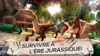 Dinosaure Jurassique - 3D Simulateur de Courses Screen Shot 3