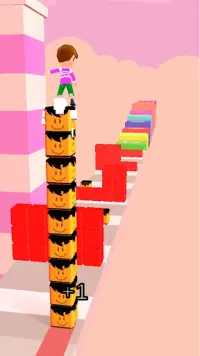 Cube Tower Stack 3D Screen Shot 0