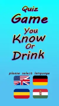 Know Or Drink - Drinking Game Screen Shot 1