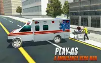 Löschfahrzeug-Rettungs-Ambulanz - NY-Feuerwehrmann Screen Shot 8