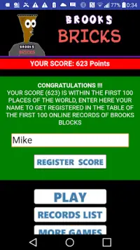 Brooks Tetres Bricks Game Made in Guatemala Screen Shot 3