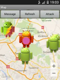 Droid World Game - The most strategic game ! Screen Shot 1