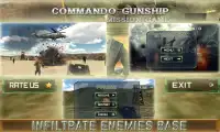 Commando Gunship Missão Jogo Screen Shot 7