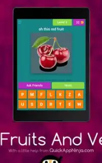 Fruits Quiz For Kids:Food Quiz Screen Shot 10