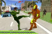 Green Ring Hero Crime Battle Screen Shot 5